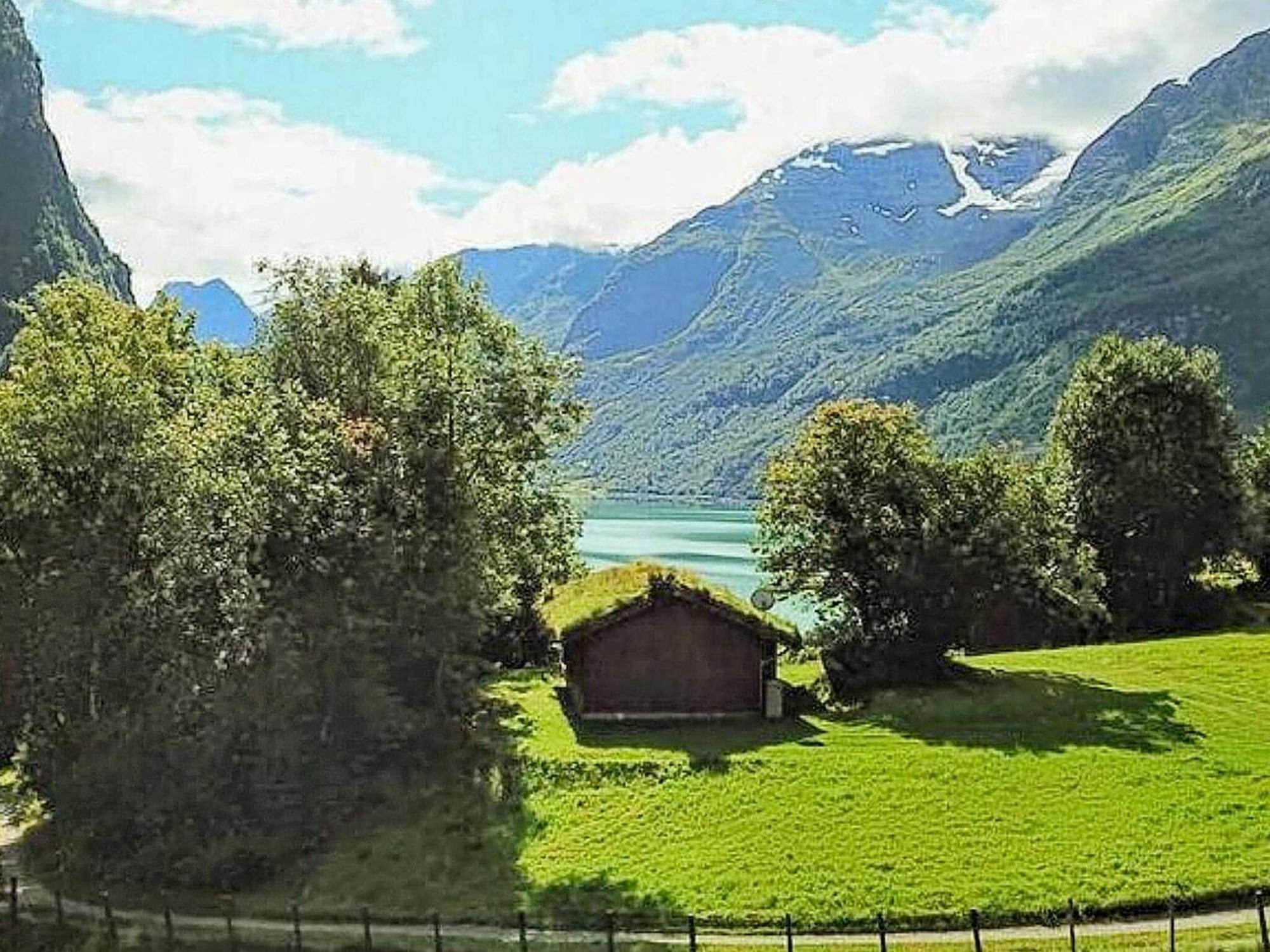 6 Person Holiday Home In Olden Eksteriør bilde
