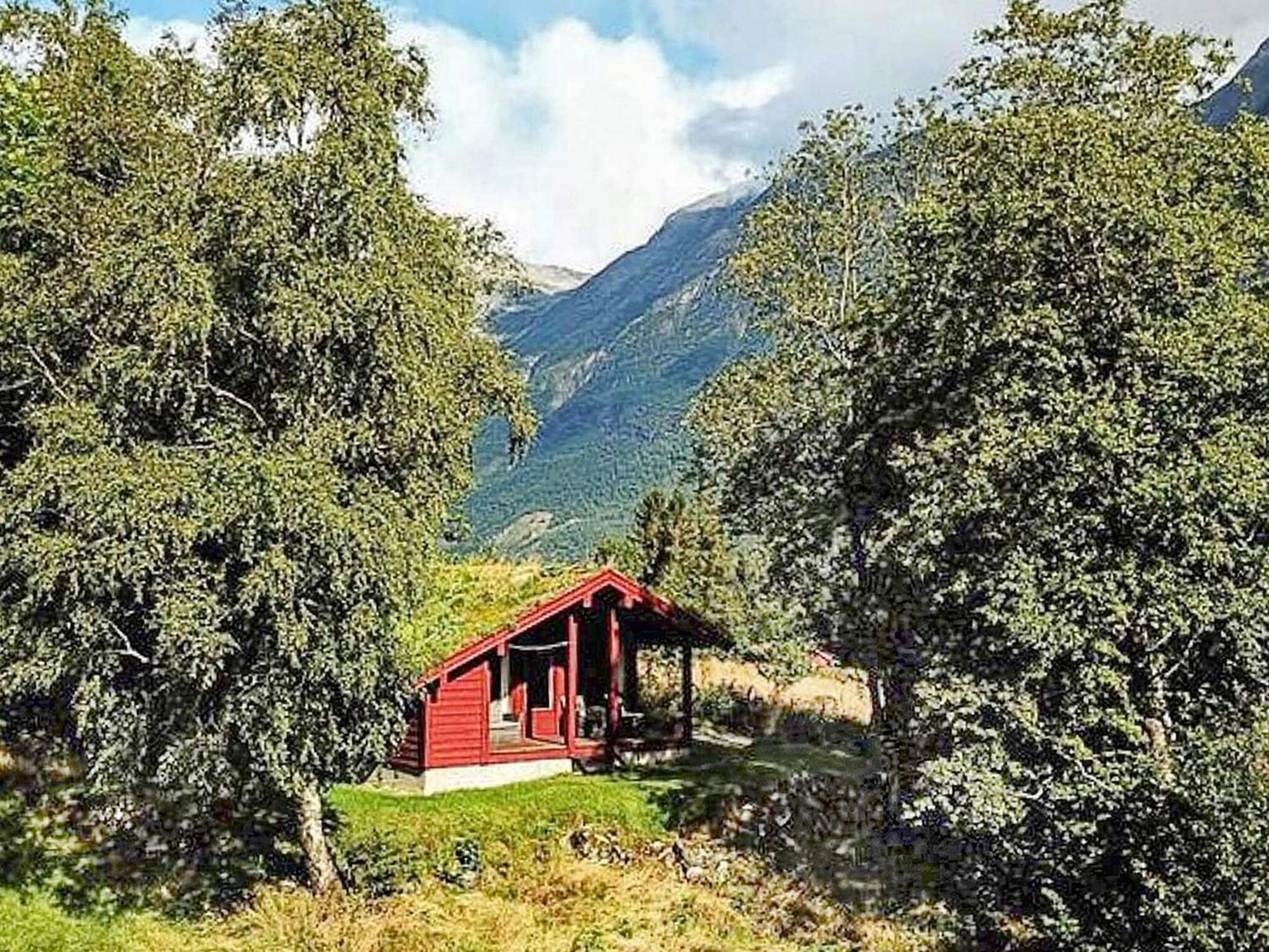 6 Person Holiday Home In Olden Eksteriør bilde